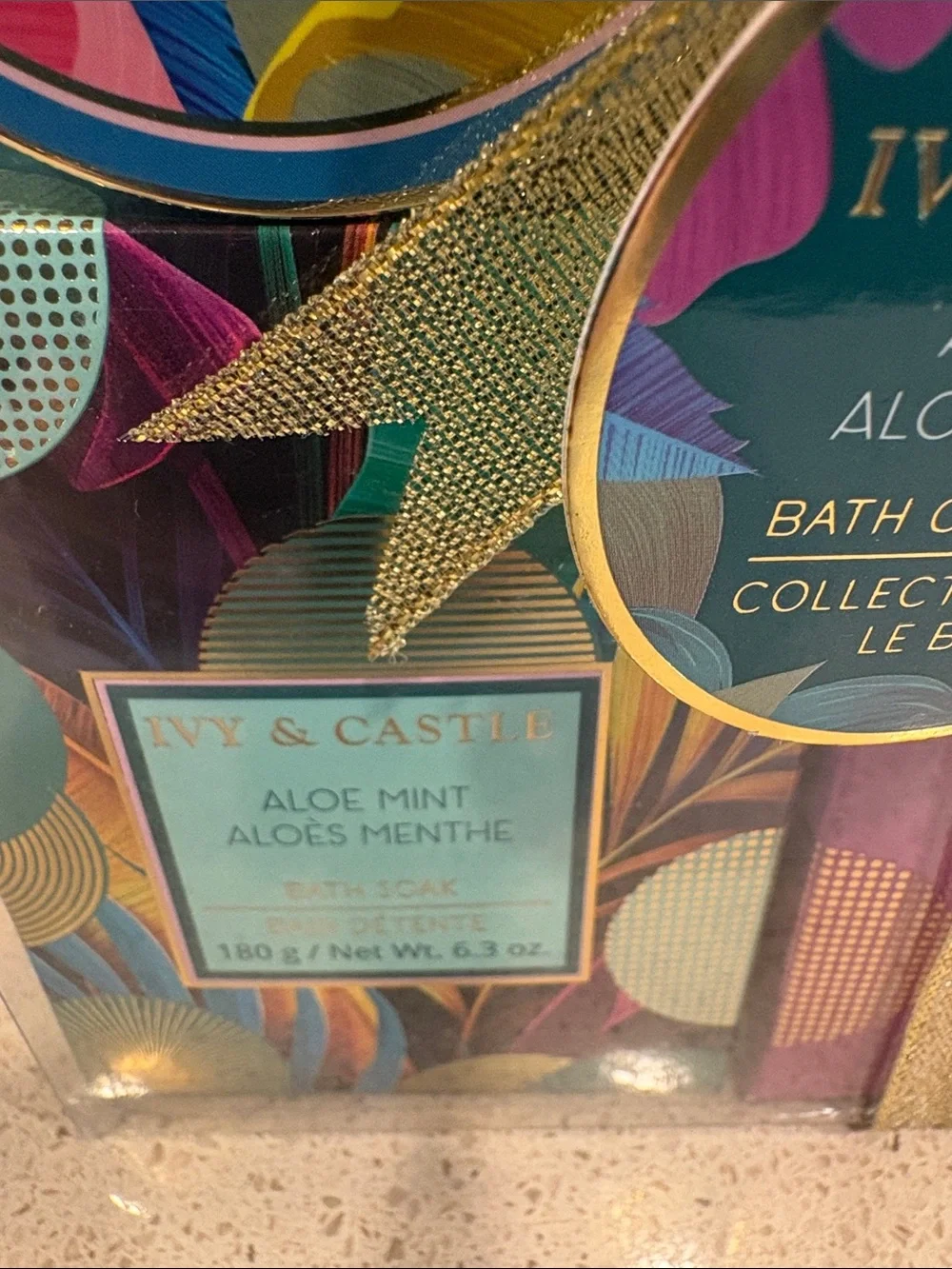 Ivy & Castle Aloe Mint Bath Collection Set